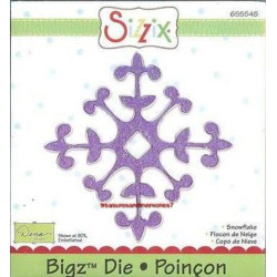 Fustella Sizzix Bigz Fiocco di neve