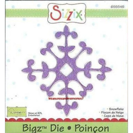 Fustella Sizzix Bigz Fiocco di neve