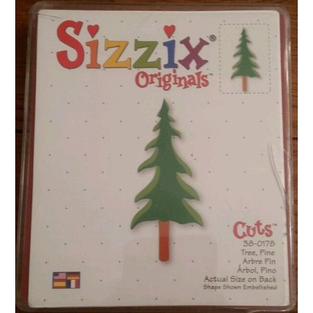 Fustella Sizzix originals Albero Pino