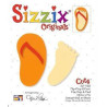 Fustella Sizzix originals Infradito e piede