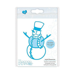 Fustella metallica Tonic Studios Rococo Joyful Snowman