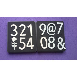 Fustella Sizzix Stampin Up Numeri simple numbers