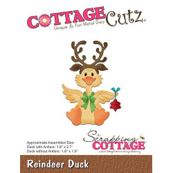 Fustella metallica Cottage Cutz Reindeer Duck