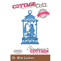 Fustella metallica Cottage Cutz St. Nick Lantern